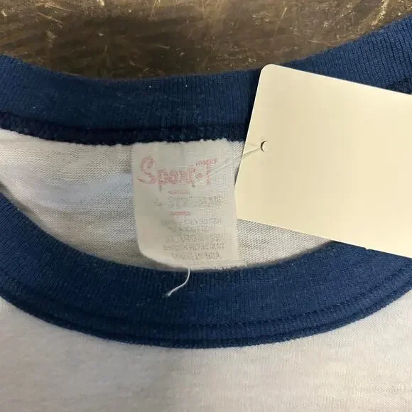 VTG 80s Pepsi ringer T-shirt - Picture 3 of 7